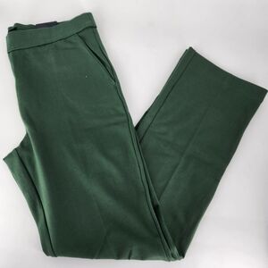 Jules & Leopold Women's Green Pull On Pants with Pockets Size M NWT